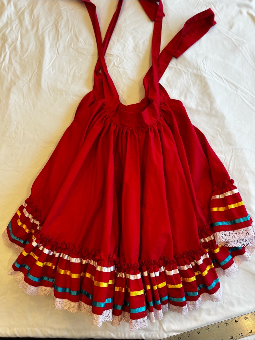 Girls Small Dance Skirt Folklorico dance Mexican Dance